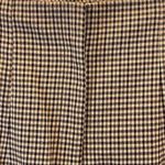 ZARA Plaid Pants - Women Size L - Brown/Tan Photo 3