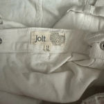 Jolt COPY -  White Denim Mini Skirt Size 13 Juniors Women’s Medium Photo 2