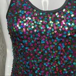 Weissman dance glitter sequin cross back shirt short dress sz MA dacewear Blue Size M Photo 2