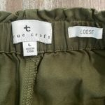 True Craft  Twill Cropped Wide Legged Pants Cyprus size large Photo 6