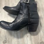 Durango  Women’s Black Leather Shorty Ankle Boots – Western Style Photo 4