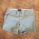 American Eagle olive green midi size 0 shorts Green Photo 1