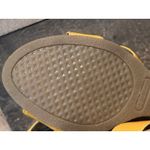 Aerology Girl Plush Yellow Wedge Sandals NEW Size 8.5 Photo 8