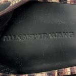 Alexander Wang  Sonja Brown Snake Reptile Leather Pointed Toe Heels Pumps Shoes 8 Photo 4