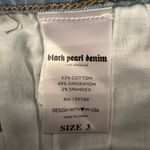 Black Pearl Denim Los Angeles Women’s Bermuda Light Blue Denim Shorts Size 3 Photo 9