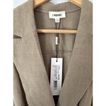 L'Agence NWT L’agence Mayer Military Maxi Dress Covert Green Women’s Size Small Photo 6