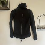 Lululemon  Dark Charcoal Gray Funnel Neck Zip Up Jacket Size 2 Photo 1