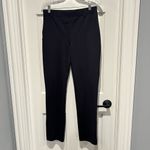 Quince Ultra-Stretch Ponte Straight Leg Pants Navy Blue Medium Photo 1