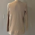 Tommy John Zen ribbed long sleeve crew top in Doe Skin X Photo 4