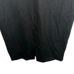 Marine layer  Lexi Rib Long Sleeve Midi Dress Black Photo 3