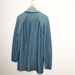 Lands' End LANDS’ End drifter, open closure, teal green cardigan, duster Photo 7