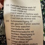 Scotch & Soda  Floral Print Lace Long Sleeves Midi Dress Green Medium M Photo 7