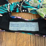 Bar III Bikini Set Keyhole Top Hipster Bottoms size L Hidden Jungle NWT Photo 3