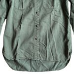 Madewell Tomboy Workshirt Army/Olive Green Button Down Long Sleeve Shirt Size XS Photo 8