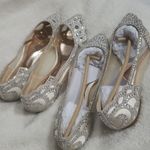 BHLDN  ×Gigi Rhinestone-Embellished Pointed-Toe Flats Photo 11