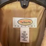 Talbots 100% Pure Camel Hair Lined Jacket Coat Horn Toggle Button Close-Petit 12 Photo 1