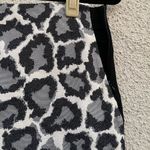 Diane Von Furstenberg DVF Emma Leopard Print Pencil Skirt Black 4  Photo 4