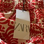 ZARA NWT  Pajama Style Wide Leg Multicolor Printed Pant Small Blogger Fave Photo 8