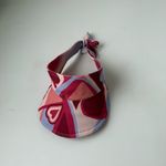 Dazey LA  Reversible Watercolor Hearts Print Adjustable Visor Photo 3