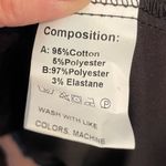 Black Eyelet Babydoll Ruffle Sleeve V Neck Cotton Flirty Summer Dress Size L Photo 8