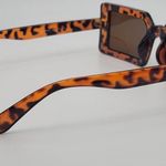 Cheetah Print Square Lens Sunglasses Photo 2