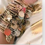 ALEX AND ANI  ❤︎︎ Because I Love You Mom Expandable Bangle Bracelet ❤︎︎ Gold ❤︎︎ Photo 12