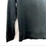 Everlane  The Track Oversized Crew Sweatshirt in Black Photo 5