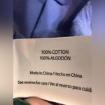 Three Dots  Double Gauze Top Cap Sleeve V-Neck Periwinkle NWT Photo 6