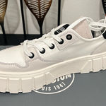 Palladium  White and Black Women's Sneakers size 6 Photo 0