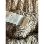 Zoa Anthropologie boxy textured oversized sweater Womens Size Medium Oatmeal Photo 3