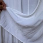 Eileen Fisher  White Drape Open Front Cardigan Size Small Photo 5