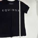 Equinox Black Women’s Shirt Fitted Graphic Tee Medium Fitness Life Gym Clubcore Photo 1