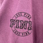 Pink by Victoria's Secret Size Small Quarter Snap Pullover Sweatshirt Purple Photo 3