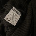 Haute Monde  Jumpsuit Womens Small Black Ribbed Ruffle Cap Sleeve Keyhole Fitted Photo 5