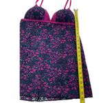 Lilac & London Blue & Pink Lace Lingerie Sleepwear Size Large | 10E Photo 6