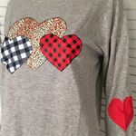 Heart Sweatshirt, Medium Gray Photo 2