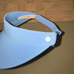 Lululemon NWT  Fast Paced Wide Band Run Visor in Poolside Blue Photo 3