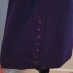 Dark Purple Vintage Wool Skirt Size 4 Photo 7