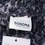 Sonoma Black Marled Chenille Infinity Scarf Photo 2