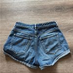 Bullhead High Rise Ripped Distressed Denim Jean Shorts Blue Size 26 Photo 1