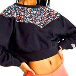 Nike  heritage floral print cropped sweatshirt Photo 1