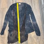 Gypsy 05  Tie Dye Modal Silk Open Front Cardigan Duster M Made in USA Photo 5