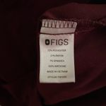 FIGS  Burgundy Catarina Scrub Top Uniform Medical Nurse Doctor Women's size Small Photo 8