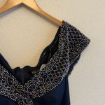 XScape NWT  Beaded Off the Shoulder Column Gown Photo 8