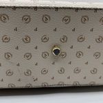 POLLINI Purse Beige & brown logo leather crossbody purse shoulder handbag 15x11 Photo 15
