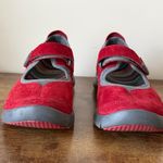 Dansko Edda Mary Jane Sneaker Women's size 37 Red Suede Like New Photo 2