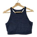 Outdoor Voices TechSweat Move Free Nocturnal Navy Crop Athletic Top L Photo 1