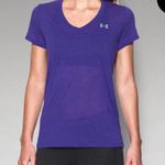 Under Armour Women's UA Tech Slub V-Neck T-Shirt  Size XS /TP NWT. Photo 0