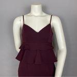 Gianni Bini Molly Dress Women Size 2 Peplum Ruffle Waist Strappy NWT Small Flaw Photo 5