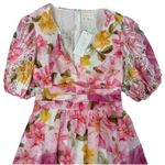 Billy J Solana Mini Dress Womens‎ Size 10 Pink Gold Floral NWT New Photo 0
